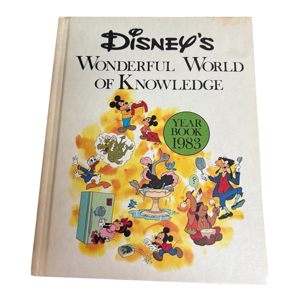 Disneys Wonderful World of Knowledge Yearbooks 1977-1984 Lot - Picture 14 of 16